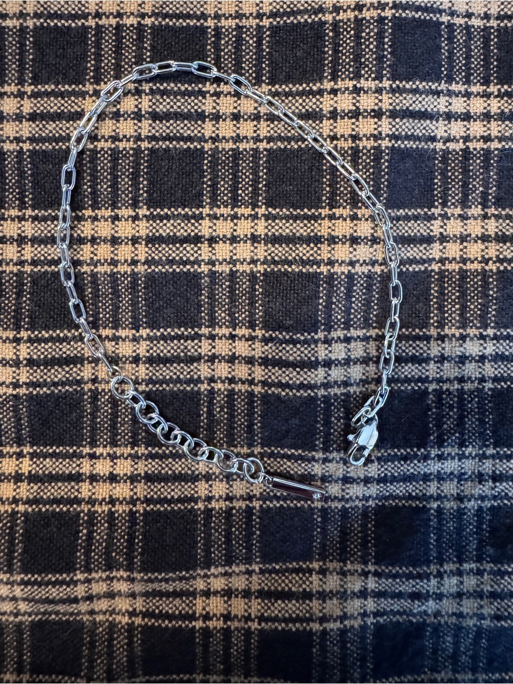 Alex and Ani Silver-Tone Link Bracelet